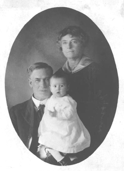 [William Lierly, his wife Sylvia Jefferson, adopted daughter Ivalah Brown]