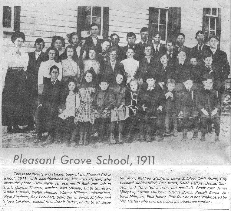 [Pleasant Grove School, 1911]
