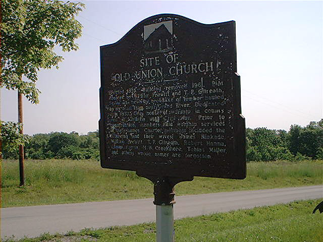 [Union Church Sign]