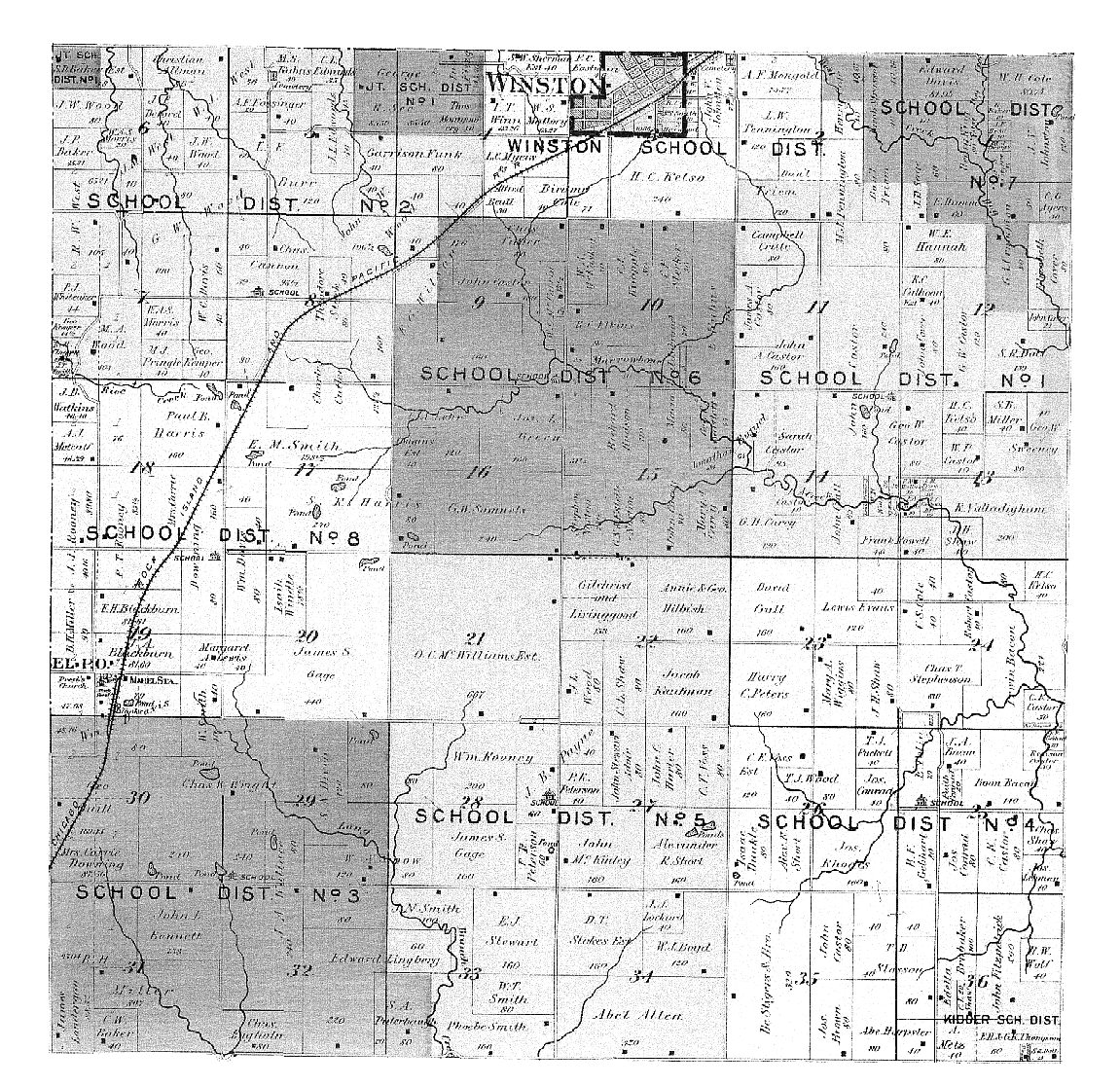 Daviess Co Missouri Plat Maps 3050