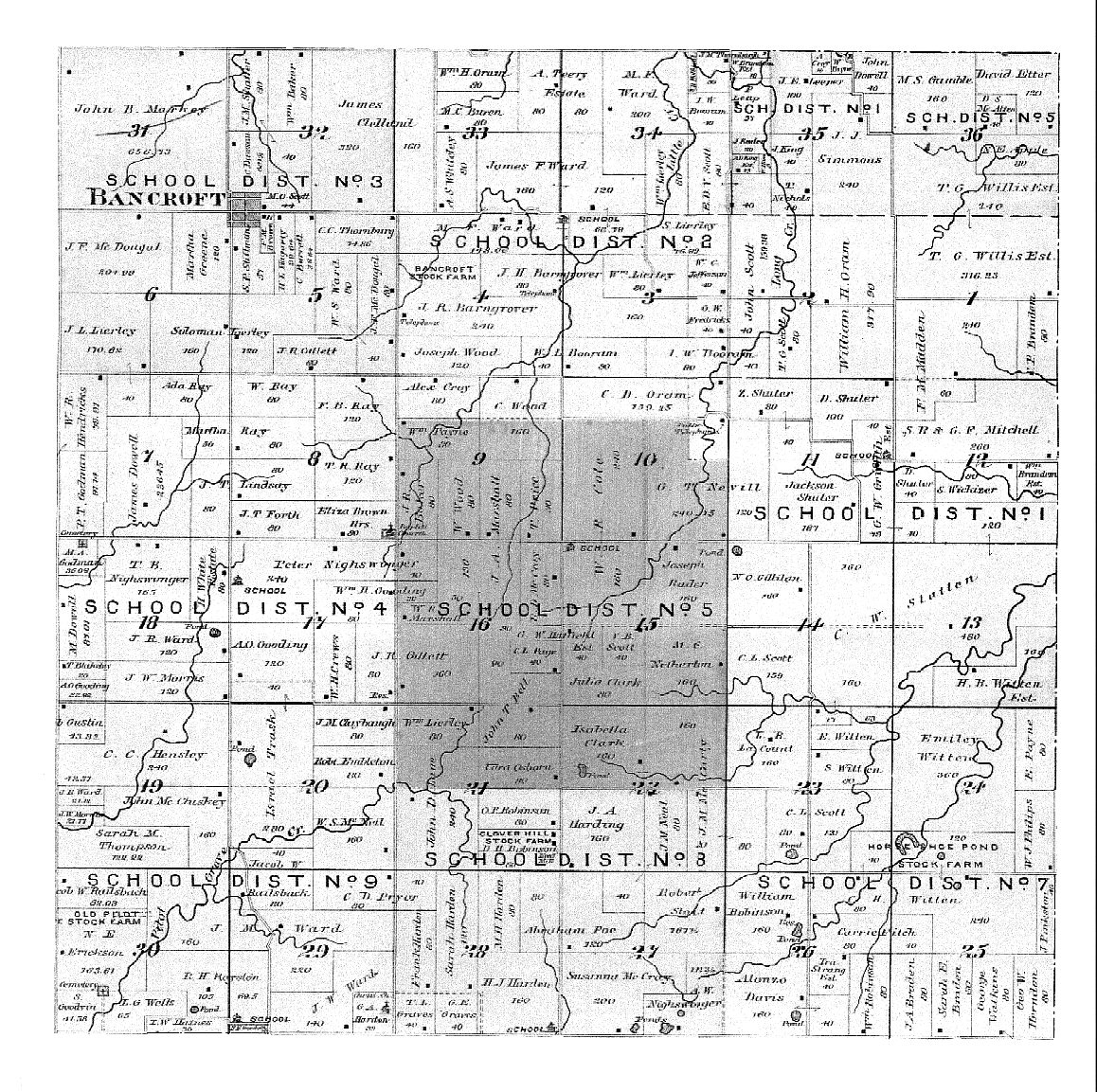 Daviess Co Missouri Plat Maps 4807