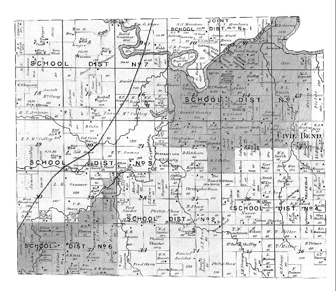 old marion township maps + howell